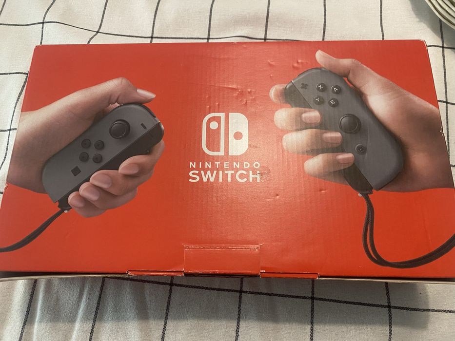 Nintendo switch cinza