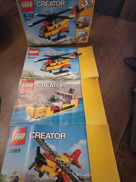 Lego 31029 Creator 3 w 1 - Helikopter transportowy