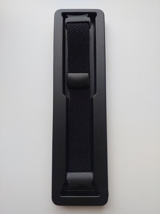 Ремінець ArmorStandart Braided Solo Loop для Samsung Galaxy Watch 7 / FE / 6 / 6 Classic / 5 / 5 Pro / 4 / 4 Classic Black