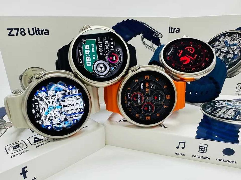 Smartwatch Z78 ULTRA HD 1,52` AMOLED cukier, serce, kroki PL
