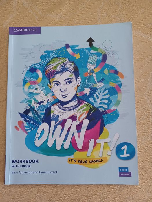 Caderno - Own it! Level 1 Workbook Escolar