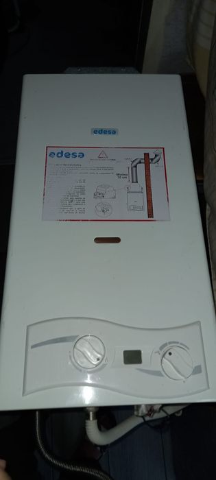 Vendo esquentador edesa gas canalizado como  novo
