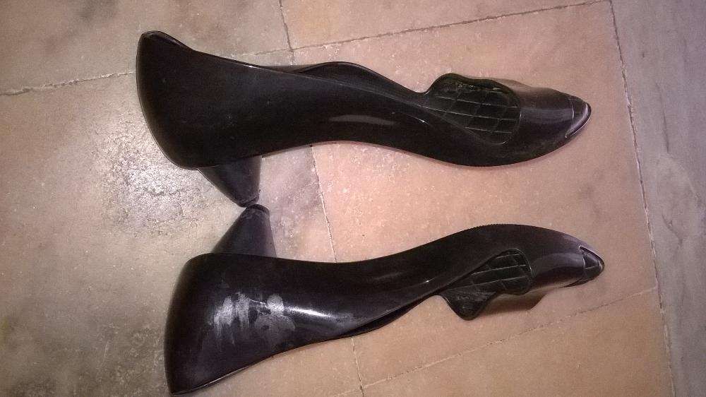 Sandalias Melissa preta