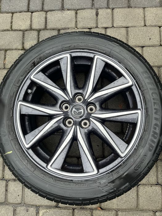 Alufelgi 5x114,3 19 cali Mazda Cx-5 Cx-7 Cx-9 opony 225/55/19