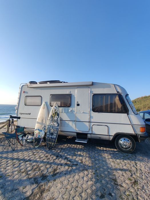 Autocaravana Hymer B534 - Clássica com o interior em madeira. Pronta a viajar!