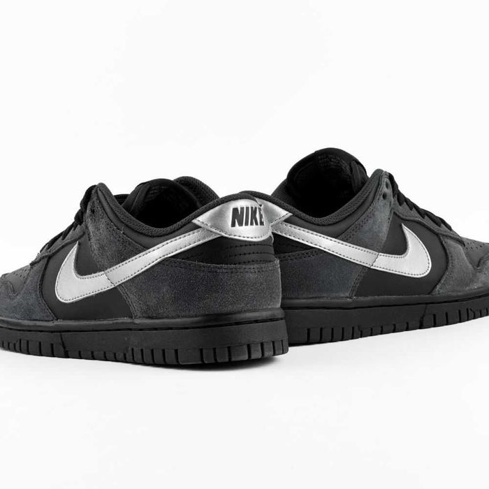 ОРИГІНАЛ! Nike Dunk Low Black/Grey 38 | II7636-001