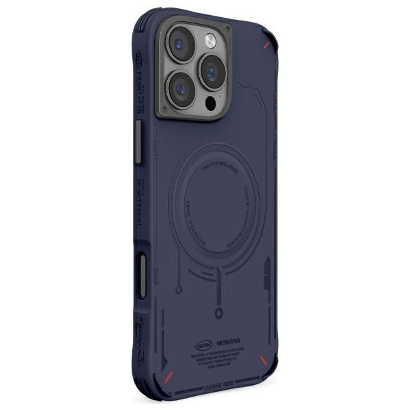 Skinarma etui Mecha iPhone 16 Pro 6.3"   Magnetic Charging granatowy/