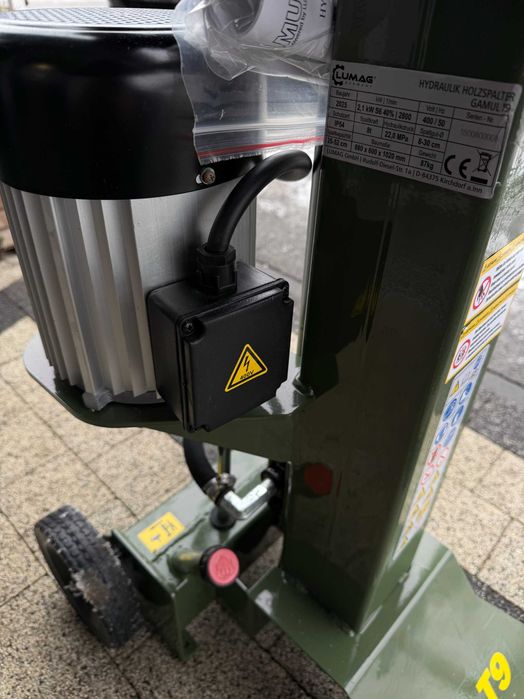 Łuparka Hydr. do Drewna-Rębak 8ton Mocna 400V Wersja Norweska JakNowa