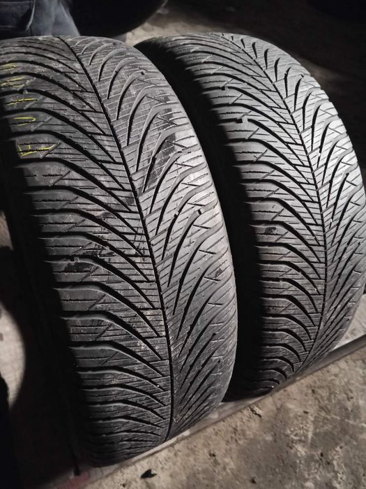215.55.17 Fulda 2шт шини б/у склад Харків шиномонтаж всесезон R17