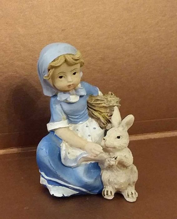 Antyk Figurka Figura Rzeźba Kopciuszek FARO Lucchesi Italy WYPRZEDAŻ !