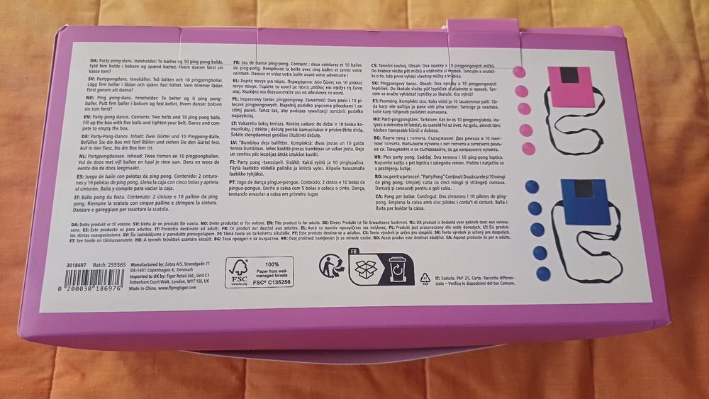 Party pong dance - tiger