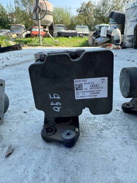 Блок абс abs audi q5 80a fy 80A907379B тормоза