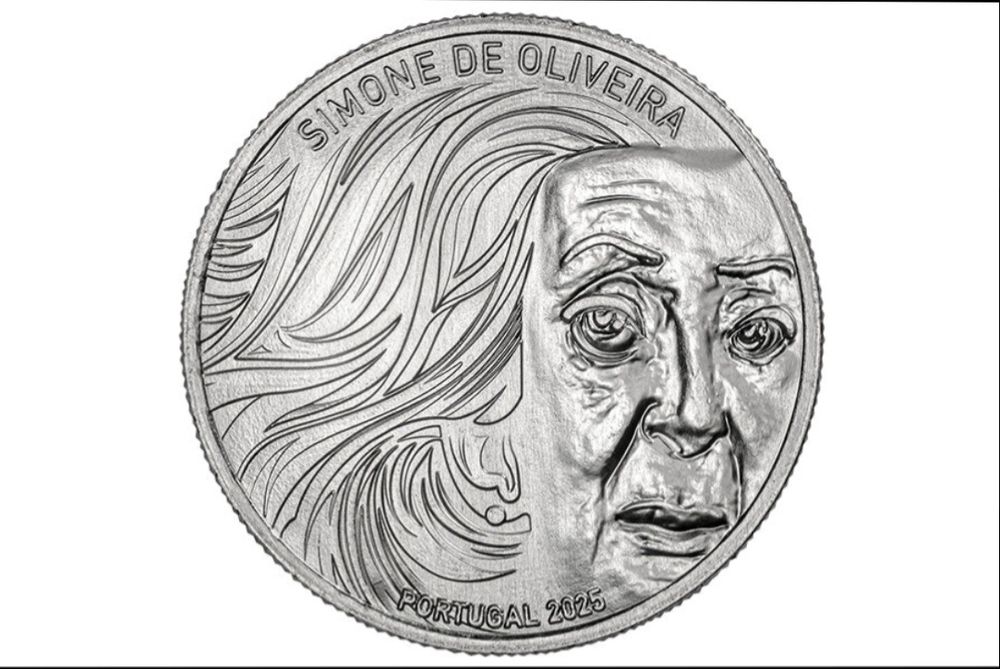 Moeda 5 € Simone de Oliveira