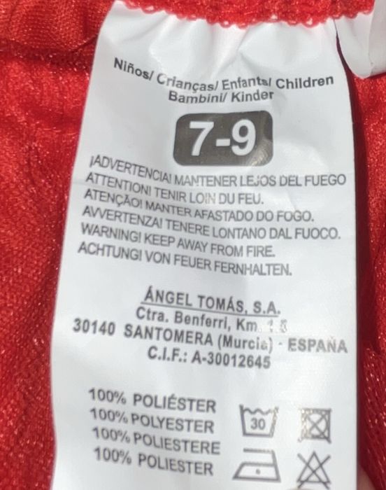 Fato de Carnaval 7-9 anos