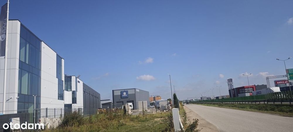 Działka przy trasie S-8 pod zabudowę Up