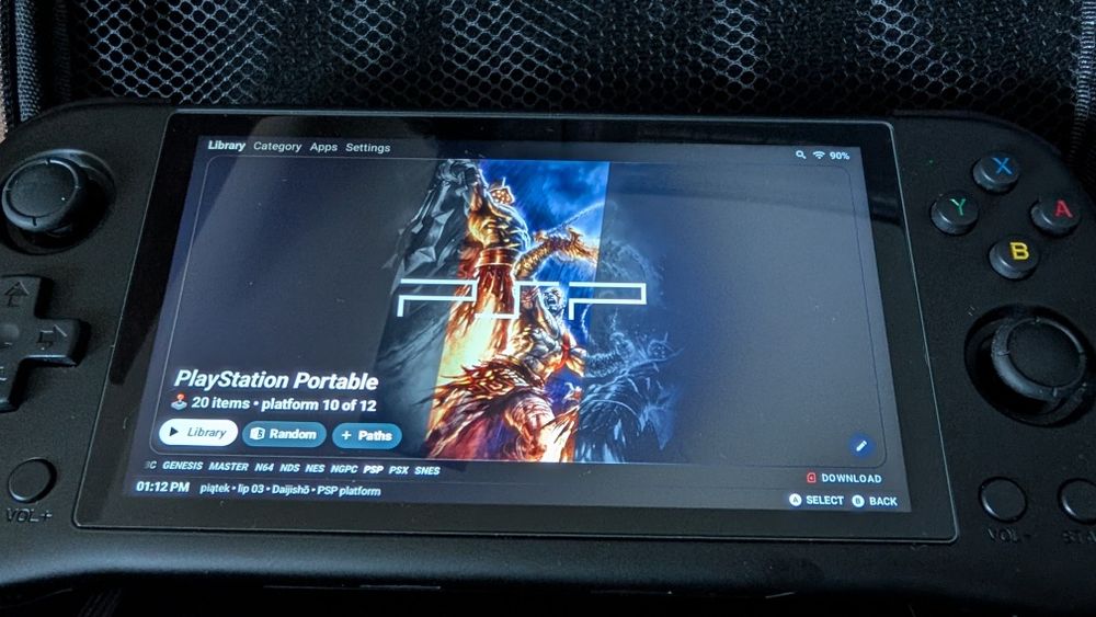 Handheld powkiddy x55
