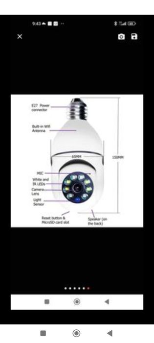 Câmara de WiFi vigilância