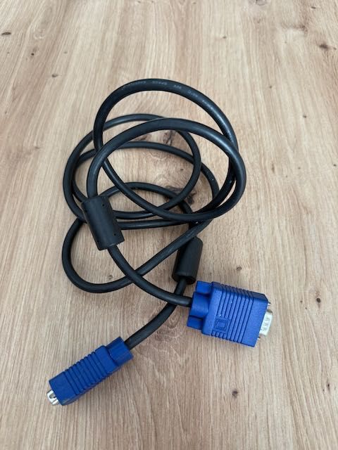 Kabel VGA (D-Sub) Kabel VGA (D-Sub) męski–męski – 180 cm