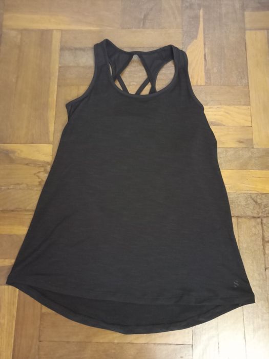 Top z biustonoszem H&M sport roz S