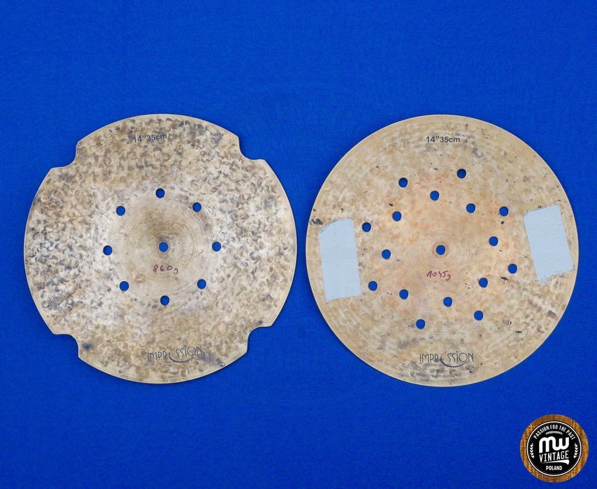 ‼️ Impression Cymbals - talerze Custom Stax Hi-hat 14” ‼️