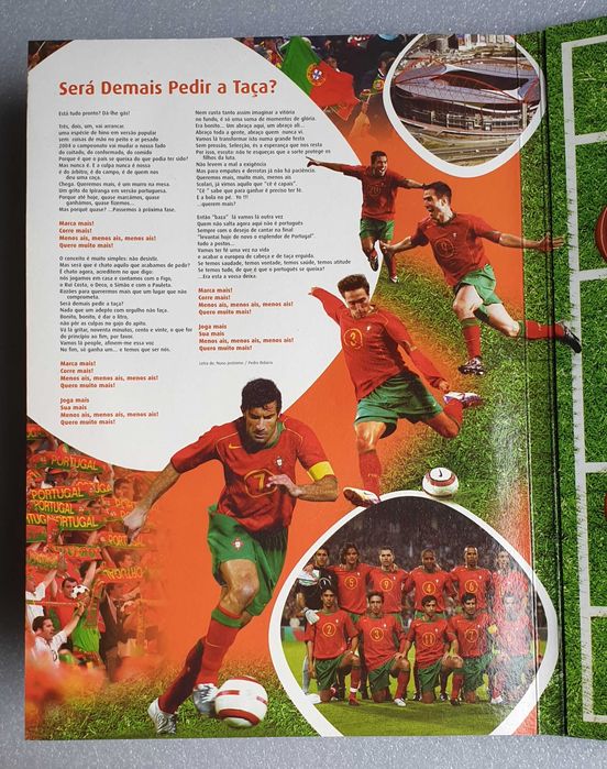 Colecção Oficial Selecção 2004 com CR7 Rookie