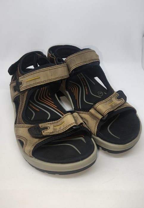 ECCO Offroad Yucatan Meskie Sandały Trekkingowe Skórzane Outdoor 41
