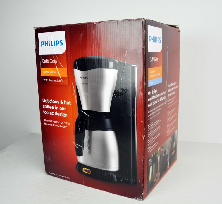 Philips Café Gaia Ekspres przelewowy do kawy,1,2 l Dzbanek termiczny