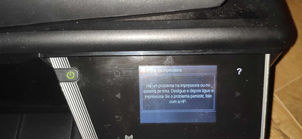 HP Officejet 6600e (peças/reparação)+ Tinteiros 932XL e 933XL