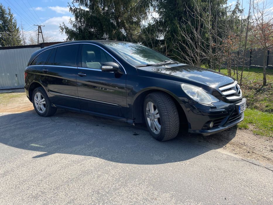 Mercedes R320 4MATIC 4x4 | 2007 | Skóra | Szyberdach | 2 kpl. kół | Hak