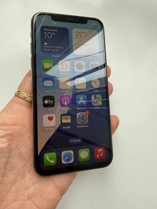 iPhone Xs, Gold, 64 GB, gwarancja