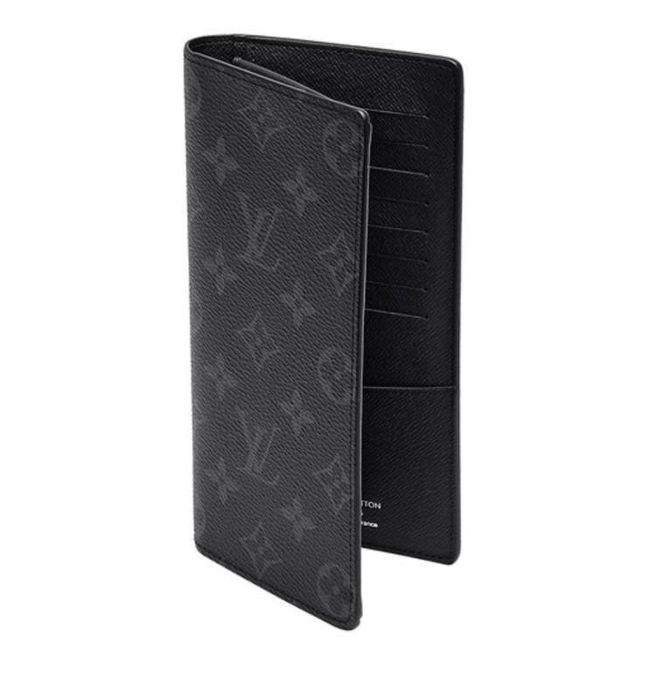 Гаманець Louis Vuitton Brazza Monogram Eclipse клатч луи виттон