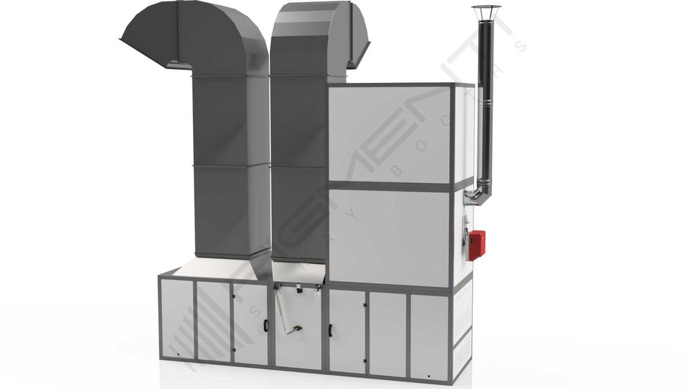 Zespół agregatów do kabiny lakierniczej nagrzewnica wentylator palnik