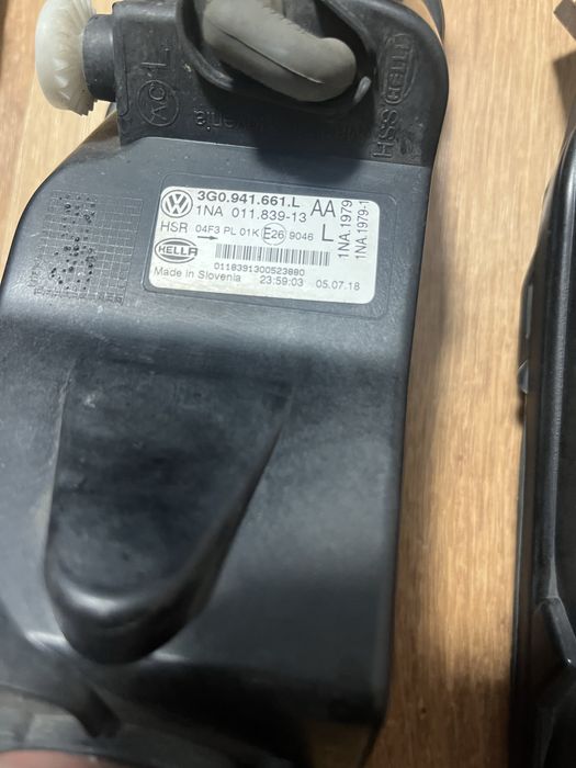 Протитуманні фари Пассат б8