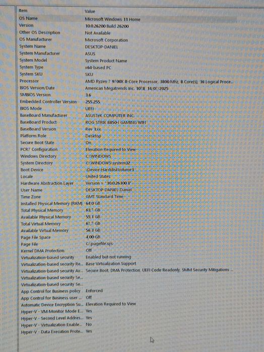 Gaming PC (Ryzen 7 9700X, Radeon RX 9070 XT, 64GB RAM, 2TB SSD)