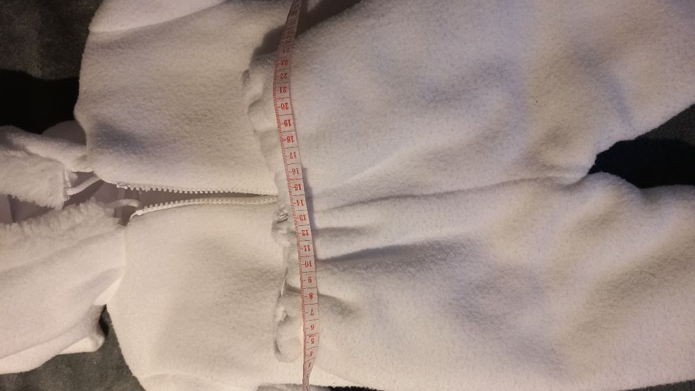 Ubranko do chrztu zimowe dla chłopca