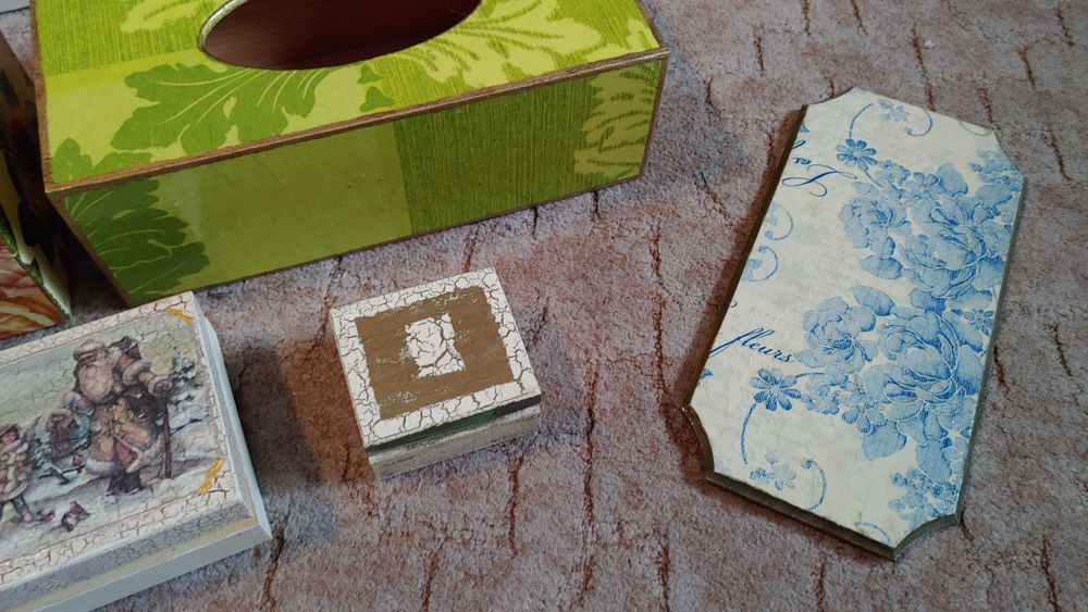 Ozdoby Decoupage