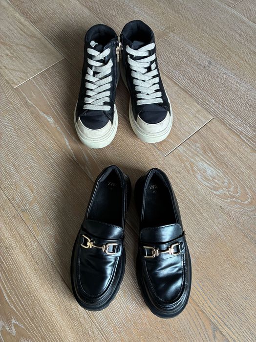 Buty Zara 34 i 35 zestaw dla dziewczynki