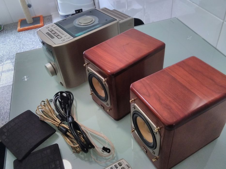 Sistema HIFi micro JVC ÚLTIMO PREÇO Oportunidade Desocupar