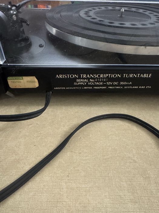 Gira discos Ariston Q DECK