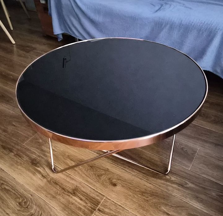 Stolik kawowy premium + dwa stoliki boczne