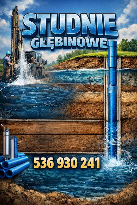 Wiercenie studni/Studnie glebinowe