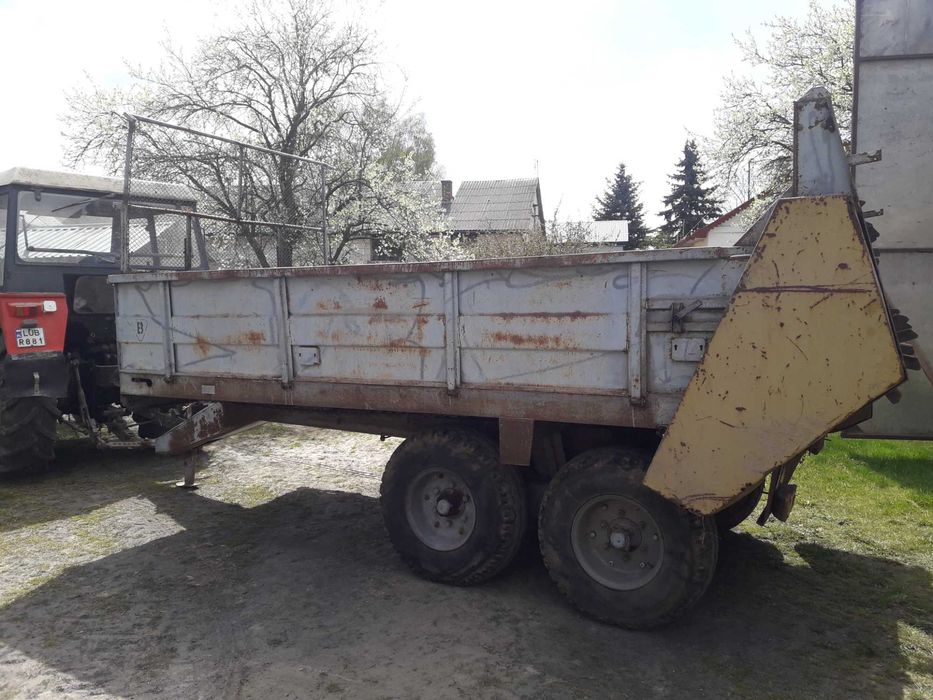 Rozrzutnik obornika tandem 6 ton