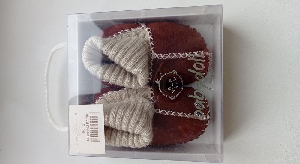 Детские, тёплые пинетки