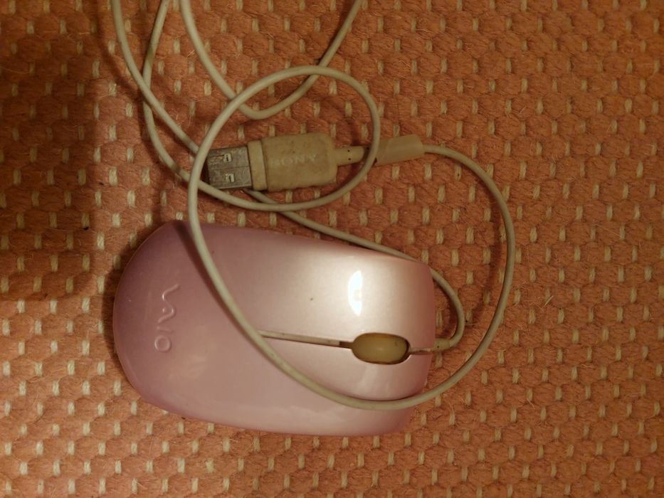 Rato Vaio cor de rosa