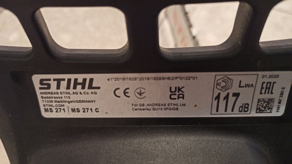 Piła spalinowa łańcuchowa  Stihl MS 271
