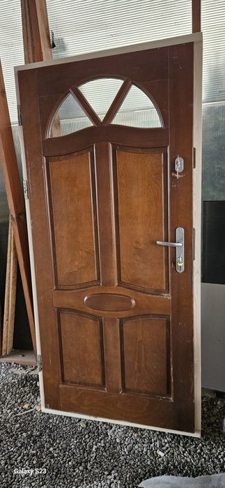 Drzwi zewnętrzne wejściowe z demontażu