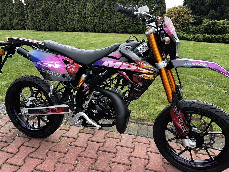 Rieju MRT PRO 50cc 2022r wydech polini * odblokowane * okleina holo