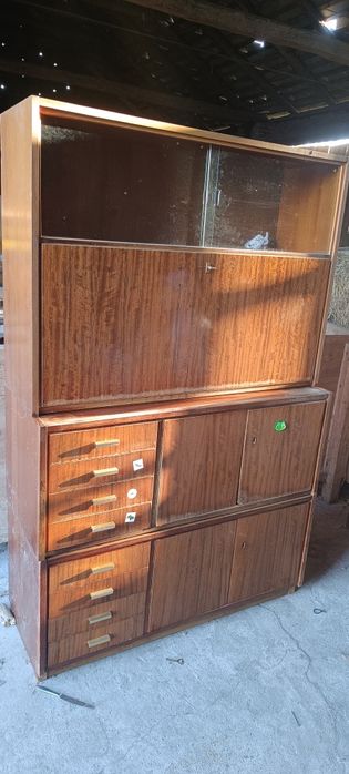Stare meble PRL komoda barek szafka szuflady starocie