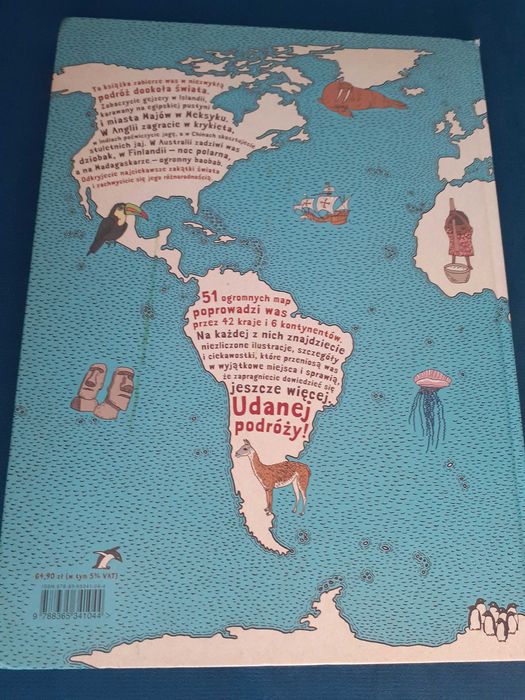 Mapy Aleksandra i Daniel Mizielińscy edycja niebieska