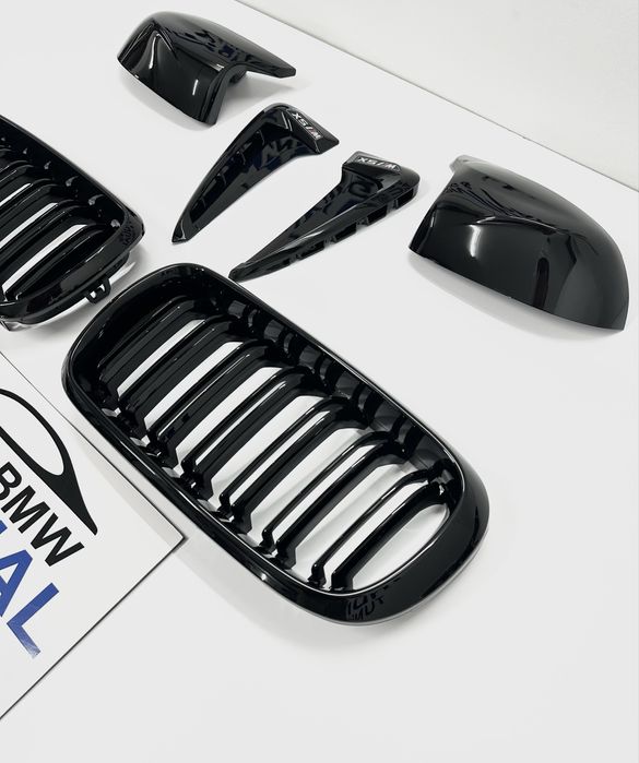 Ноздрі решітки BMW F15 X5 F25 жабра в крила накладки на зеркала f15 x5
